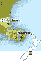 akaroa location map
