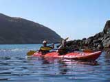 kayaking at Flea Bay