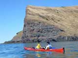 kayaking on Pohatu marine reserve